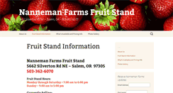 Desktop Screenshot of nannemanfarms.com